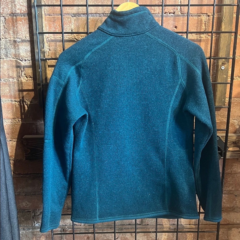 Patagonia Teal Full-Zip Better Sweater - Picture 4 of 4